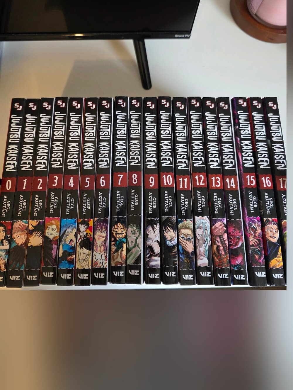 Jujutsu Kaisen English Manga Vols 0-17 | Sold Together